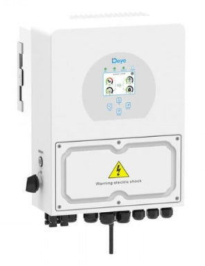 Deye 5kW Smart Hybrid Inverter with Solar Panels 10.7kWh Battery