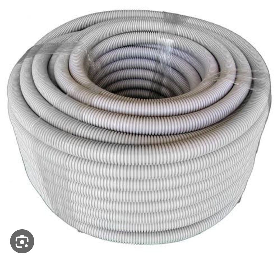 25 mm White HD flex conduit