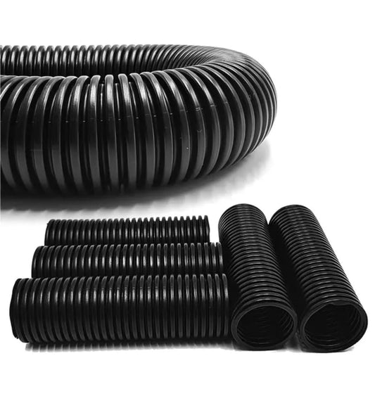 25 mm Heavy Duty Black PVC corrugated conduit